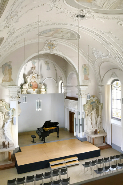 Inside the College Chapel