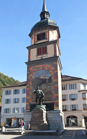 William Tell Monument william tell monument in altdorf switzerland